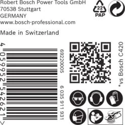Bosch 2608900924 EXPERT Schuurvel C470 Best For Wood And Paint - 150mm - K320 - 6 Gaten (50st) 16 Bosch 2608900924 EXPERT Schuurvel C470 Best For Wood And Paint - 150mm - K320 - 6 Gaten (50st) -Gereedschap Winkel 032ed2bbbb9780fe736f50a3a2e6f103