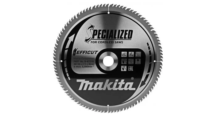 Makita B-67278 Afkortzaagblad Hout - 305x30x2,15mm 100T 1 Makita B-67278 Afkortzaagblad Hout - 305x30x2,15mm 100T