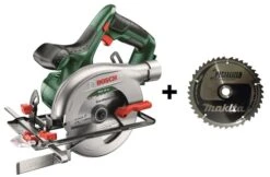 Bosch PKS 18 LI 18V Li-Ion Accu Cirkelzaag Body - 150mm - 40T Met Extra Zaagblad