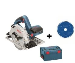 Bosch GKS 55+ GCE Cirkelzaag In L-Boxx - 1350W - 165mm Met Extra Cirkelzaagblad