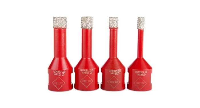 Rubi 50938 4-delige Diamantborenset Voor Droogboren Incl. Adapter - 6-8-10-12mm 1 Rubi 50938 4-delige Diamantborenset Voor Droogboren Incl. Adapter - 6-8-10-12mm