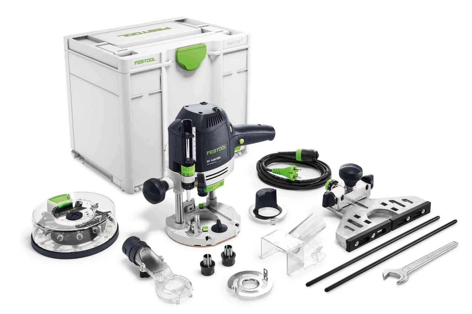 Festool OF 1400 EBQ-Plus Bovenfrees + Box-OF-S In Systainer 1400W - 70 Mm - 576540 1 Festool OF 1400 EBQ-Plus Bovenfrees + Box-OF-S In Systainer 1400W - 70 Mm - 576540