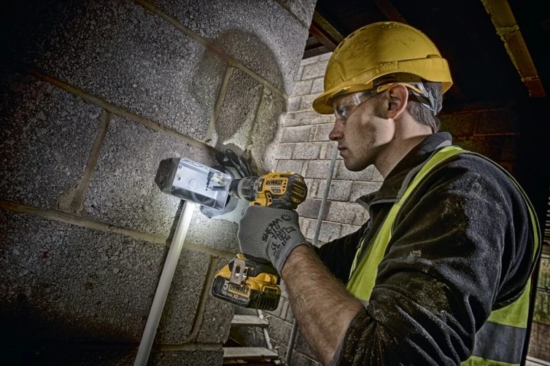 DeWalt DCD796NT 18V Li-Ion Accu Klopboor-/schroefmachine Body In TSTAK - Koolborstelloos - DCD796NT-XJ 3 DeWalt DCD796NT 18V Li-Ion Accu Klopboor-/schroefmachine Body In TSTAK - Koolborstelloos - DCD796NT-XJ - Afbeelding 3