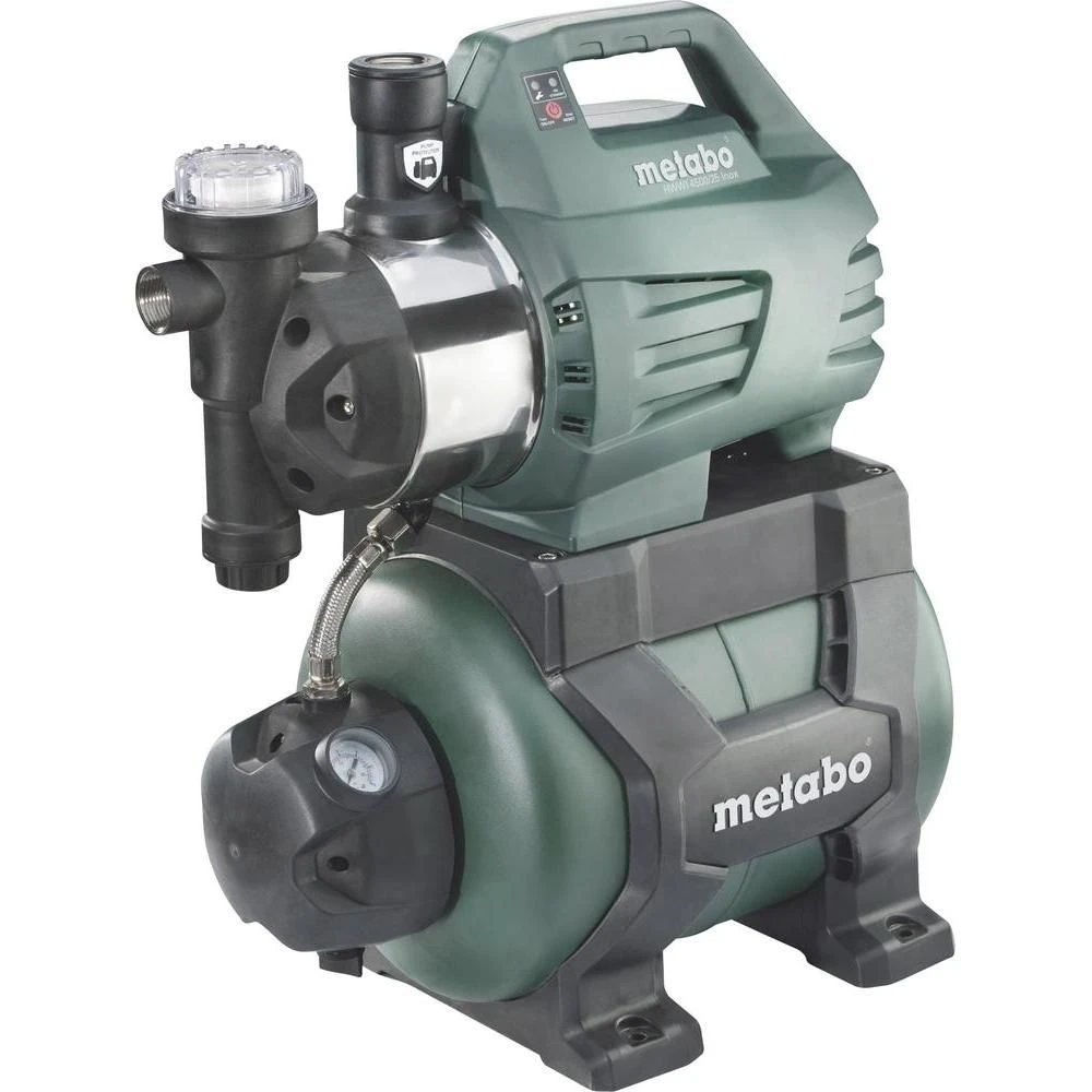 Metabo HWWI 4500/25 Inox Huiswaterpomp - 1300W - 4500 L/h - 600974000 1 Metabo HWWI 4500/25 Inox Huiswaterpomp - 1300W - 4500 L/h - 600974000