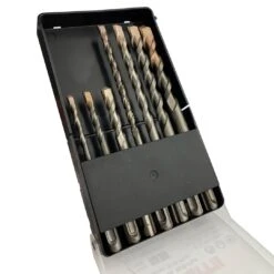 Fit-to-Fix 009-KA070076 7-delige Uni SDS-Plus Premium Hamerborenset - 2-snijder - PVC - 5-6-8x110mm + 6-8-10-12x160mm -Gereedschap Winkel 2f08e633c54650522457365456932061