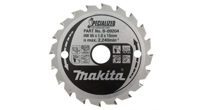 Makita B-10615 Specialized Cirkelzaagblad - 136 X 20 X 30T - Metaal 1 Makita B-10615 Specialized Cirkelzaagblad - 136 X 20 X 30T - Metaal