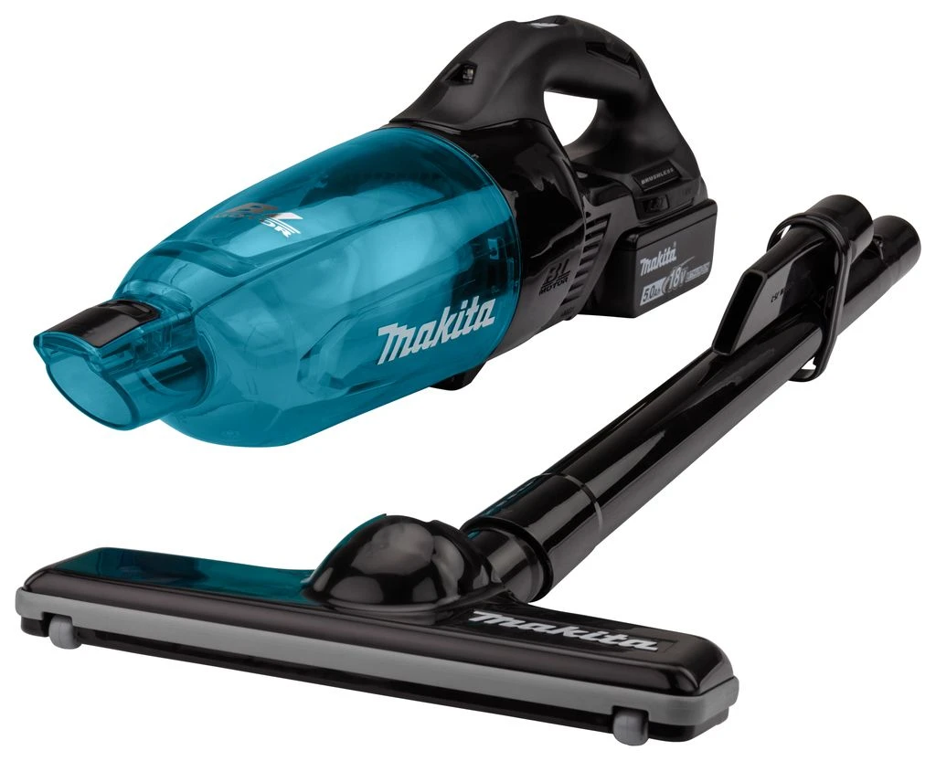 Makita DCL281FRTB 18V Li-Ion Accu Steelstofzuiger Zwart Set (1x 5,0Ah) - 1500l/min - Koolborstelloos 12 Makita DCL281FRTB 18V Li-Ion Accu Steelstofzuiger Zwart Set (1x 5,0Ah) - 1500l/min - Koolborstelloos - Afbeelding 12