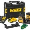 DeWALT DCE088D1G18 12V / 18V Li-ion XR Accu Zelfnivellerende Kruislijnlaser Set (1x 2.0Ah) In TSTAK Koffer - Groen