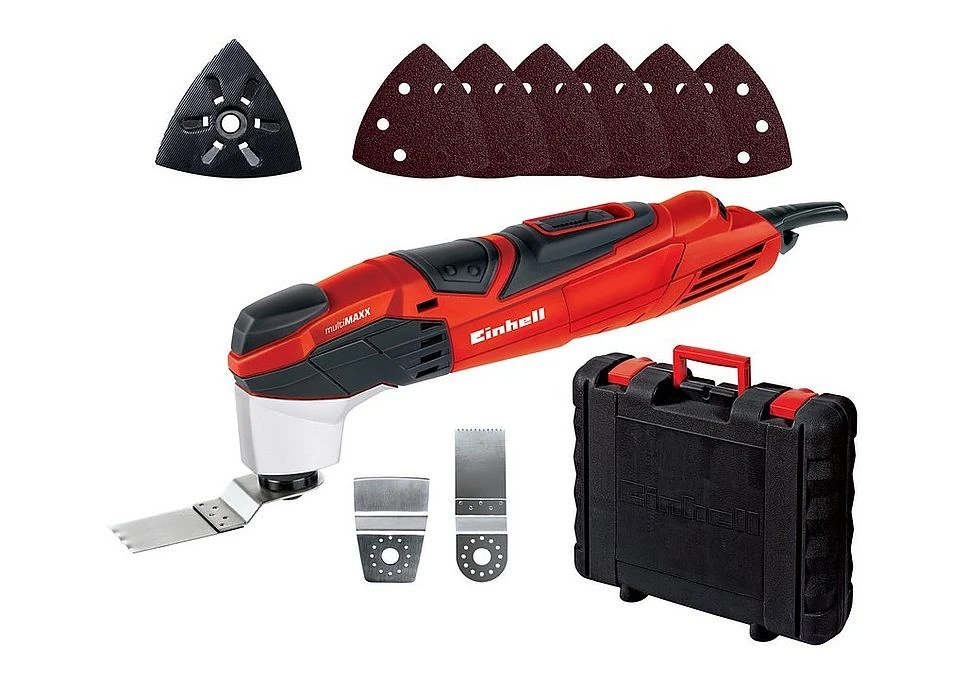 Einhell TE-MG 200 CE Multitool + 9 Delige Accessoireset In Koffer - 200W - 4465040 1 Einhell TE-MG 200 CE Multitool + 9 Delige Accessoireset In Koffer - 200W - 4465040