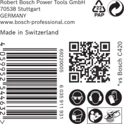 Bosch 2608901125 EXPERT Schuurvel C470 Best For Wood And Paint, Diameter 125 Mm, Korrel 60, Multiperforatie, 50x -Gereedschap Winkel 40c67a78dfe659f386ab544d400c7a37