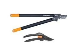 Fiskars 1050182 Takkenschaar PG L78 + SingleStep P26 Set