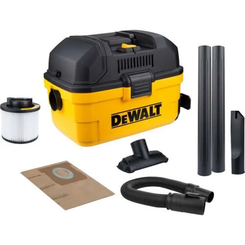DeWalt DXV15T Stofzuiger In Toolbox - Nat/Droog - 1100W - 15L 1 DeWalt DXV15T Stofzuiger In Toolbox - Nat/Droog - 1100W - 15L