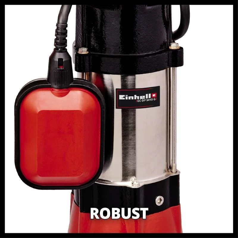 Einhell GC-DP 5010 G Vuilwaterpomp - 500W - 12.000l/uur - 4171421 2 Einhell GC-DP 5010 G Vuilwaterpomp - 500W - 12.000l/uur - 4171421 - Afbeelding 2