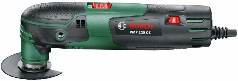 Bosch PMF 220 CE Multitool + 6-delige Accessoiresset In Koffer - 220 W - 0603102000 2 Bosch PMF 220 CE Multitool + 6-delige Accessoiresset In Koffer - 220 W - 0603102000 - Afbeelding 2