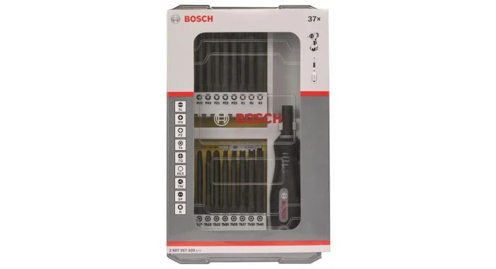 Bosch 2607017320 37-delige Schroevendraaierset Met Handgreep 1 Bosch 2607017320 37-delige Schroevendraaierset Met Handgreep