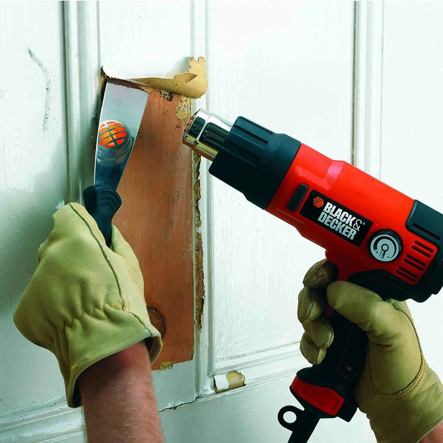 Black & Decker Black+Decker KX2200K Heteluchtpistool Incl. Accessoires In Koffer - 2000W 5 Black & Decker Black+Decker KX2200K Heteluchtpistool Incl. Accessoires In Koffer - 2000W - Afbeelding 5