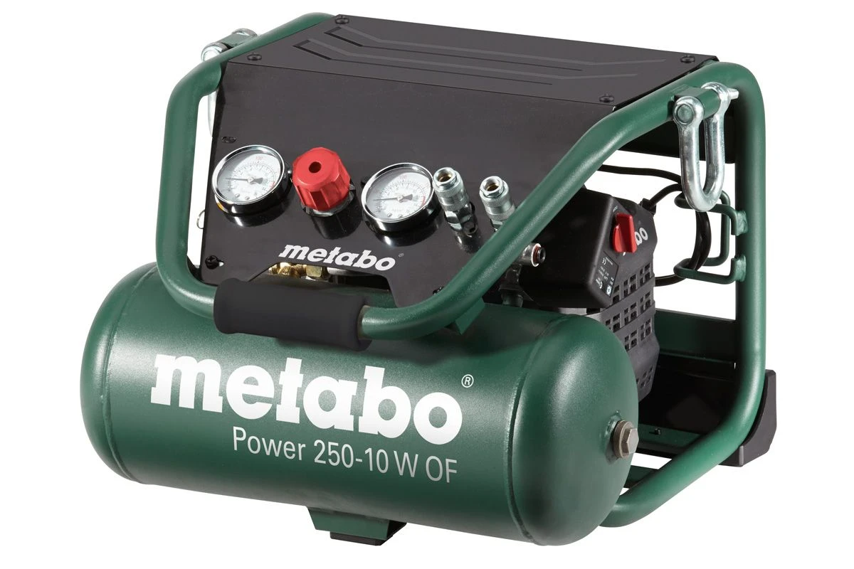 Metabo Power 250-10 W OF Compressor - 1500W - 10 Bar - 10L - 100 L/min - 601544000 1 Metabo Power 250-10 W OF Compressor - 1500W - 10 Bar - 10L - 100 L/min - 601544000