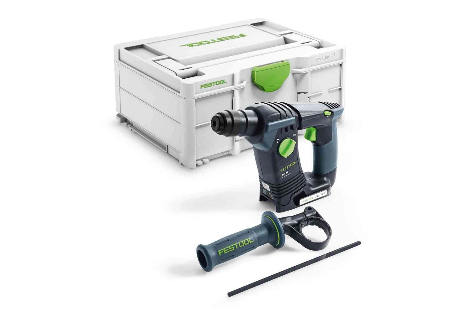 Festool BHC 18-Basic 18V Li-Ion Accu SDS-Plus Boorhamer Body In Systainer - 1,8J - 576511 1 Festool BHC 18-Basic 18V Li-Ion Accu SDS-Plus Boorhamer Body In Systainer - 1,8J - 576511