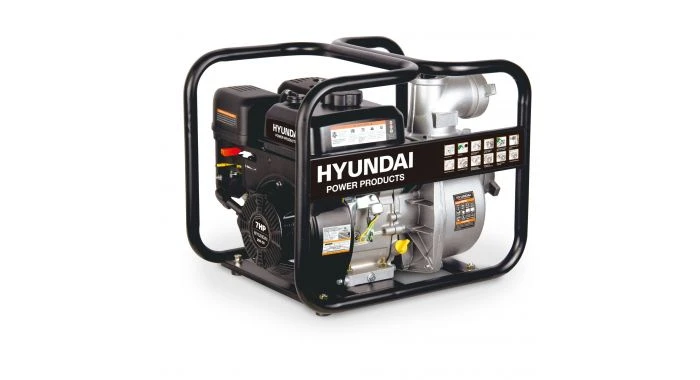 Hyundai 57647 Benzine Schoonwaterpomp - 208cc - 1000L/Min 1 Hyundai 57647 Benzine Schoonwaterpomp - 208cc - 1000L/Min