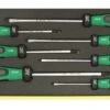 Stahlwille 96838184 7-delige Schroevendraaierset In TCS-inleg - PH/Sleuf - 96838184