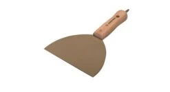 Super Prof 1.011.12 Spachtelmes Met Houten Greep - RVS - 150mm
