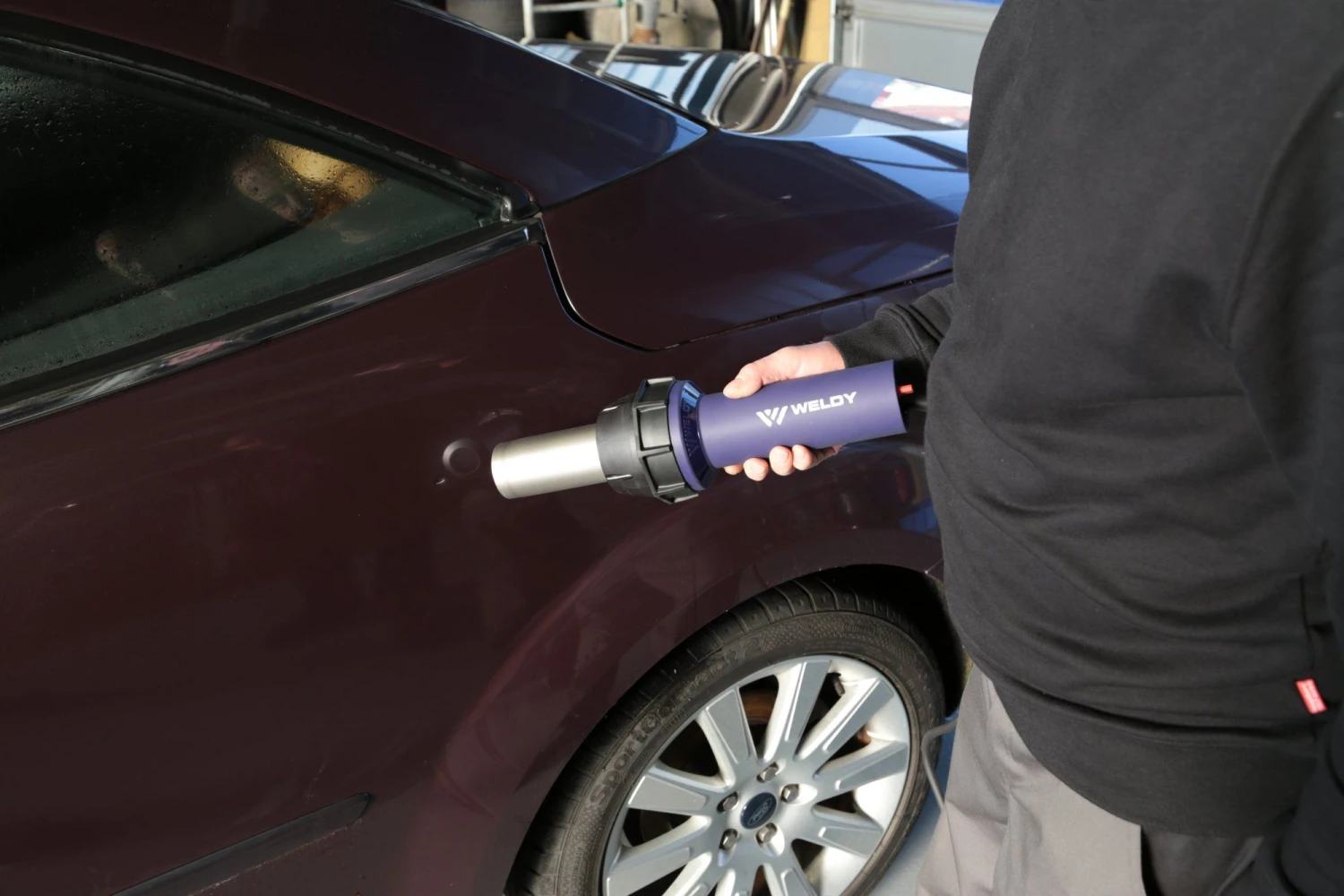 Weldy HT 3400 Heteluchtpistool Energy Incl. 2 Mondstukken - 3400W 4 Weldy HT 3400 Heteluchtpistool Energy Incl. 2 Mondstukken - 3400W - Afbeelding 4