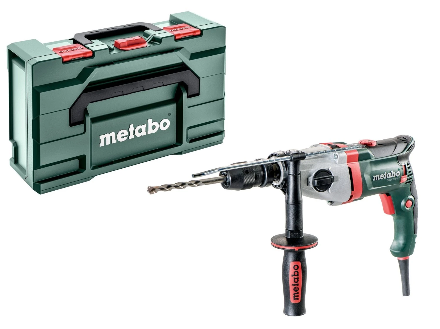 Metabo SBEV 1300-2 Klopboormachine Met Snelspanboorhouder Futuro Top In MetaBOX - 1300W - 600785500 1 Metabo SBEV 1300-2 Klopboormachine Met Snelspanboorhouder Futuro Top In MetaBOX - 1300W - 600785500