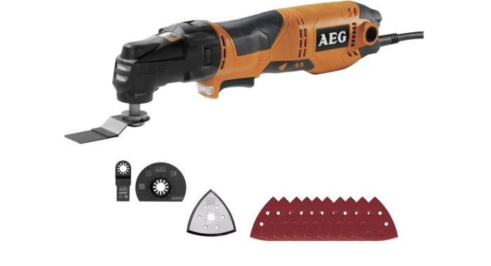 AEG OMNI 300 KIT1 Multitool + 5-delige In Tas - 300W - 4935431790 1 AEG OMNI 300 KIT1 Multitool + 5-delige In Tas - 300W - 4935431790