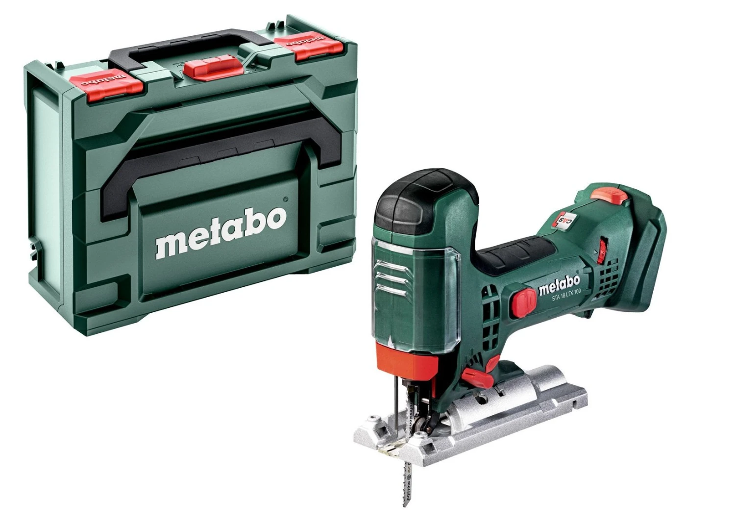 Metabo STA 18 LTX 100 18V Li-Ion Accu Decoupeerzaag Body In MetaBox - Variabel - 601002840 1 Metabo STA 18 LTX 100 18V Li-Ion Accu Decoupeerzaag Body In MetaBox - Variabel - 601002840