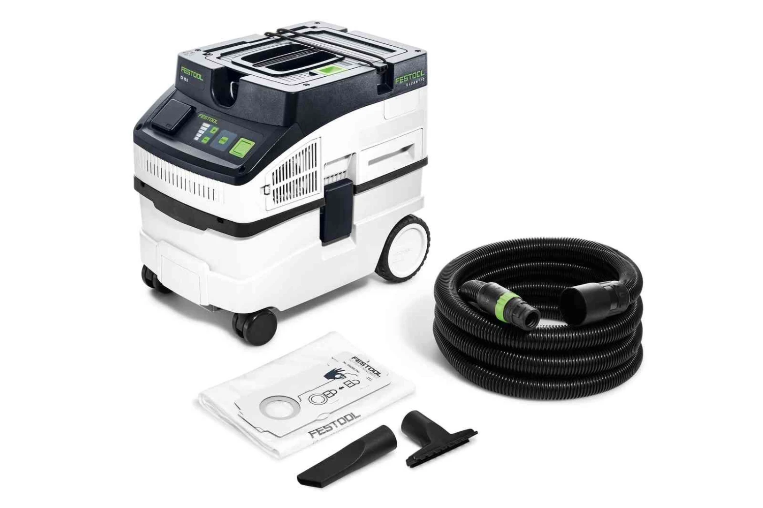 Festool CLEANTEC CT 15 E Stofzuiger - Nat/Droog -1200W - 15L - 577410 1 Festool CLEANTEC CT 15 E Stofzuiger - Nat/Droog -1200W - 15L - 577410