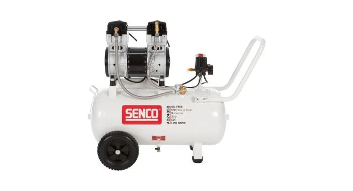 Senco AC24050 Compressor - Geluidsarm - 1500W - 9 Bar - 50L - 240L/m - AFN0033 1 Senco AC24050 Compressor - Geluidsarm - 1500W - 9 Bar - 50L - 240L/m - AFN0033