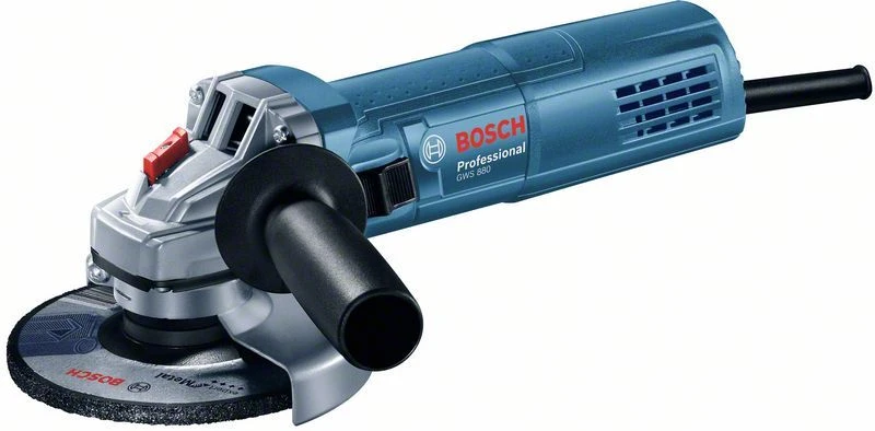 Bosch GWS 880 Haakse Slijper Incl. 2 Diamantzaagbladen In Koffer - 880W - 125mm - 060139600B 2 Bosch GWS 880 Haakse Slijper Incl. 2 Diamantzaagbladen In Koffer - 880W - 125mm - 060139600B - Afbeelding 2