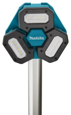Makita NLADML814 14.4V - 18V Li-Ion Accu Bouwlamp Op Statief - 3 Spots - 100-220cm - 3000 Lumen -Gereedschap Winkel 93ea90af6b22103befa341487027a9c5