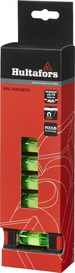 Hultafors MPL MAGNETIC Mini Waterpas - Magnetisch - 68 Mm - 401313 -Gereedschap Winkel 9971bce979742751f4858ed5c51f3e04