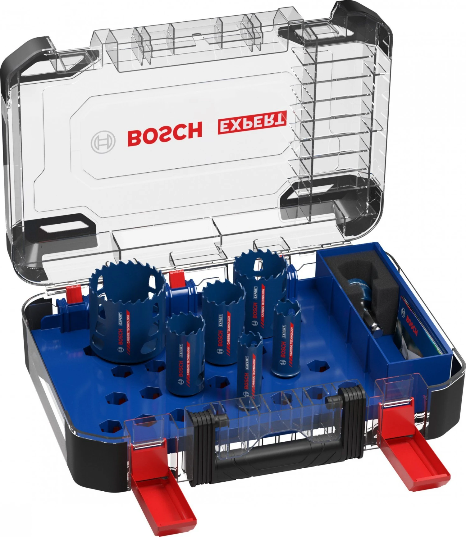 Bosch 2608900446 EXPERT 9-delige Power-Change Gatzagenset Tough Material Universal 22/25/35/40/51/68 2 Bosch 2608900446 EXPERT 9-delige Power-Change Gatzagenset Tough Material Universal 22/25/35/40/51/68 - Afbeelding 2