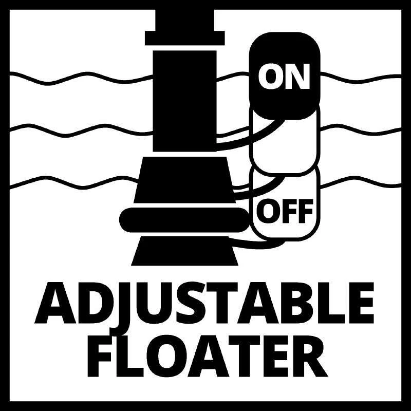 Einhell GC-DP 5010 G Vuilwaterpomp - 500W - 12.000l/uur - 4171421 8 Einhell GC-DP 5010 G Vuilwaterpomp - 500W - 12.000l/uur - 4171421 - Afbeelding 8