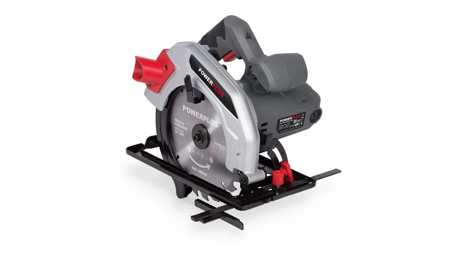 Powerplus POWE30050 Cirkelzaag - 1200W - 185mm 2 Powerplus POWE30050 Cirkelzaag - 1200W - 185mm - Afbeelding 2