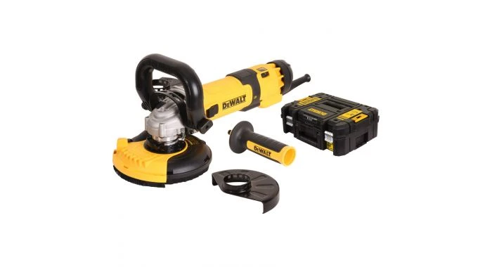 DeWalt DWE4257KT Betonschuurmachine In T-stak - 1500W - M14 X 125mm - DWE4257KT-QS 1 DeWalt DWE4257KT Betonschuurmachine In T-stak - 1500W - M14 X 125mm - DWE4257KT-QS