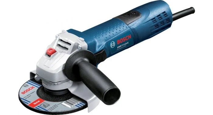 Bosch GWS 7-115 E Haakse Slijper Met Toerentalinstelling- 720W 1 Bosch GWS 7-115 E Haakse Slijper Met Toerentalinstelling- 720W