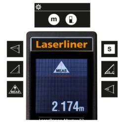 Laserliner LaserRange-Master T3 Afstandsmeter Met Hoekfunctie - 30m - 080.840A 6 Laserliner LaserRange-Master T3 Afstandsmeter Met Hoekfunctie - 30m - 080.840A -Gereedschap Winkel ae8ac4cc1a58fedbfa5b1ecbdb069386