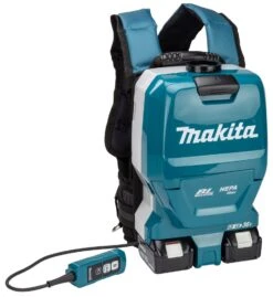 Makita DVC261TX11 2x18V Li-Ion Accu Rugstofzuiger Set (2x 5,0Ah) Incl. Accessoires - 120m³/uur - Koolborstelloos 22 Makita DVC261TX11 2x18V Li-Ion Accu Rugstofzuiger Set (2x 5,0Ah) Incl. Accessoires - 120m³/uur - Koolborstelloos -Gereedschap Winkel bccd26f97145eb611192fb2777b378f5