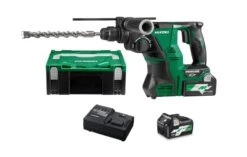 HiKOKI DH36DPAWRZ 36V MultiVolt Li-Ion Accu SDS-plus Combihamer Set (2x 2,5Ah Accu) In HSC - 3J - Koolborstelloos