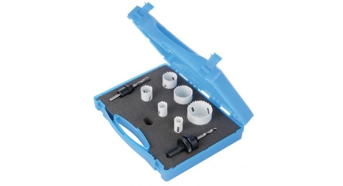 Silverline 273220 9-delige BiMetaal Gatenzagenset - Loodgieters - 18-51mm 1 Silverline 273220 9-delige BiMetaal Gatenzagenset - Loodgieters - 18-51mm