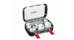 Bosch 2608594194 11-Delige Elektricien Gatzagenset - 25 / 32 / 40 / 54 / 60 / 68 / 76 / 86mm