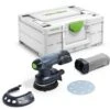 Festool ETSC 125-Basic 18V Li-Ion Accu Excenterschuurmachine Body In Systainer - 125mm - Koolborstelloos - 576370