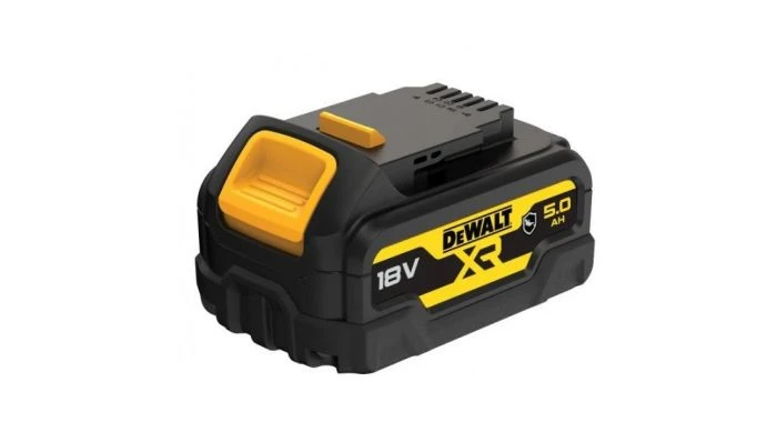 DeWALT DCB184G 18V Li-ion Accu - 5.0 Ah - Oliebestendig 1 DeWALT DCB184G 18V Li-ion Accu - 5.0 Ah - Oliebestendig