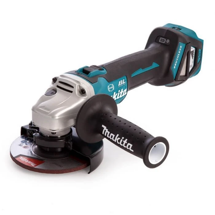 Makita DGA513RTJ 18V Li-Ion Accu Haakse Slijper Set (2x 5.0Ah Accu) In Mbox - 125mm - Koolborstelloos 2 Makita DGA513RTJ 18V Li-Ion Accu Haakse Slijper Set (2x 5.0Ah Accu) In Mbox - 125mm - Koolborstelloos - Afbeelding 2