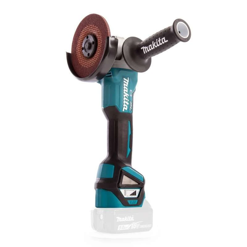 Makita DGA513Z 18V Li-Ion Accu Haakse Slijper Body - 125mm - Koolborstelloos 2 Makita DGA513Z 18V Li-Ion Accu Haakse Slijper Body - 125mm - Koolborstelloos - Afbeelding 2