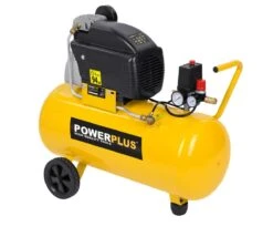 Powerplus POWX1760 Compressor - 1500W - 50L - Olie -Gereedschap Winkel f32ddf10c6e4c5fa948ac1327acaeefc