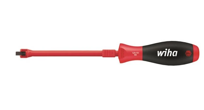 Wiha 398 SoftFinish Schroevendraaier Met Vasthoudfunctie - Sleuf - 3 X 100mm - 32868 1 Wiha 398 SoftFinish Schroevendraaier Met Vasthoudfunctie - Sleuf - 3 X 100mm - 32868